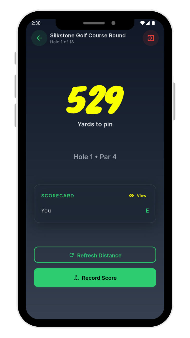 LibreGolf App Display